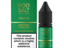 Pod Salt Origin - Nic Salt - Menthol Tobacco [20mg]