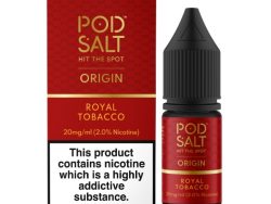 Pod Salt Origin - Nic Salt - Royal Tobacco [11MG]