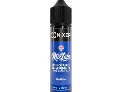 Nixer X Mix Labs - 30ml - Mad Blue - Longfill