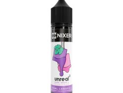 Nixer X Unreal 2 - 30ml - Dark Grape & Bubblegum - Longfill