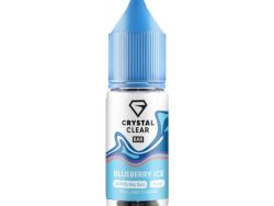 Crystal Clear Bar Salt - Nic Salt - Blueberry Ice [10mg]