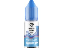 Crystal Clear Bar Salt - Nic Salt - Blueberry Sour Raspberry [10mg]