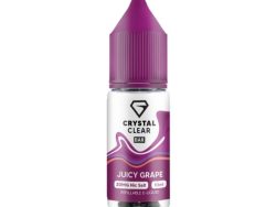 Crystal Clear Bar Salt - Nic Salt - Juicy Grape [10mg]
