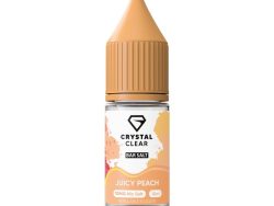 Crystal Clear Bar Salt - Nic Salt - Juicy Peach [10mg]