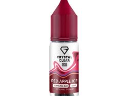 Crystal Clear Bar Salt - Nic Salt - Red Apple Ice [20mg]