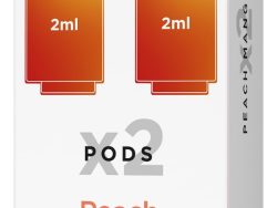 IVG Air Replacement Pre Filled Pods - 2 Pack [Peach Mango Ice 20mg]