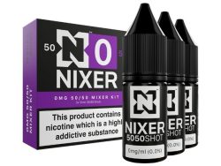 Nixer - Nic Shot - 50/50 Zero Nicotine Shot [0MG]