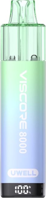Uwell Viscore 8000 Pod Kit [Blue Razz Lemonade 20mg]