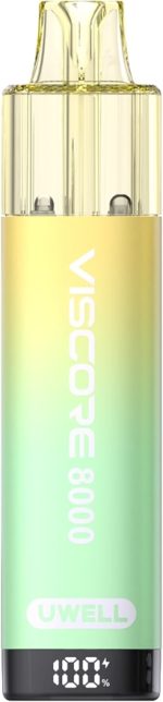 Uwell Viscore 8000 Pod Kit [Lemon & Lime 20mg]