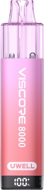 Uwell Viscore 8000 Pod Kit [Watermelon Strawberry 20mg]