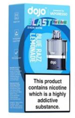 DOJO BLAST 6000 Pod & Refill (Powered by Vaporesso) [Blue Razz Lemonade 20mg]