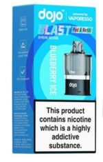DOJO BLAST 6000 Pod & Refill (Powered by Vaporesso) [Blueberry Ice 20mg]