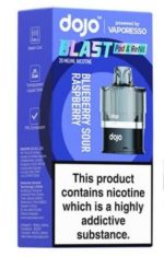 DOJO BLAST 6000 Pod & Refill (Powered by Vaporesso) [Blueberry Sour Raspberry 20mg]