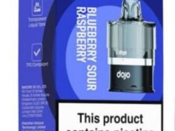 DOJO BLAST 6000 Pod & Refill (Powered by Vaporesso) [Blueberry Sour Raspberry 20mg]