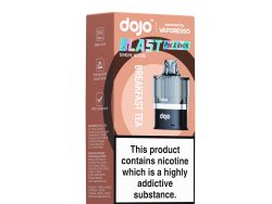 DOJO BLAST 6000 Pod & Refill (Powered by Vaporesso) [Breakfast Tea 20mg]