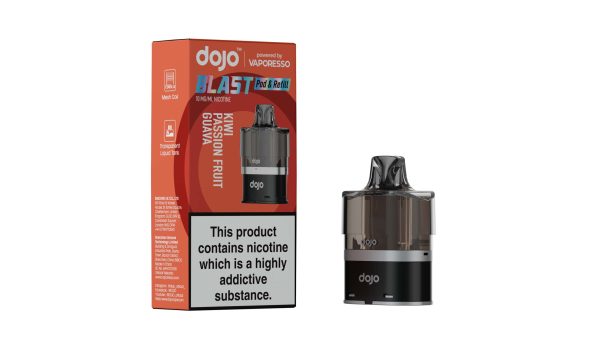 DOJO BLAST 6000 Pod & Refill (Powered by Vaporesso) [Kiwi Passionfruit Guava 10mg]