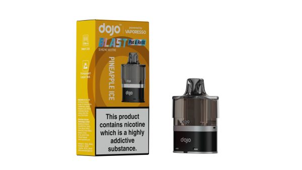 DOJO BLAST 6000 Pod & Refill (Powered by Vaporesso) [Pineapple Ice 10mg]