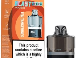 DOJO BLAST 6000 Pod & Refill (Powered by Vaporesso) [Ten Tangerines 20mg]