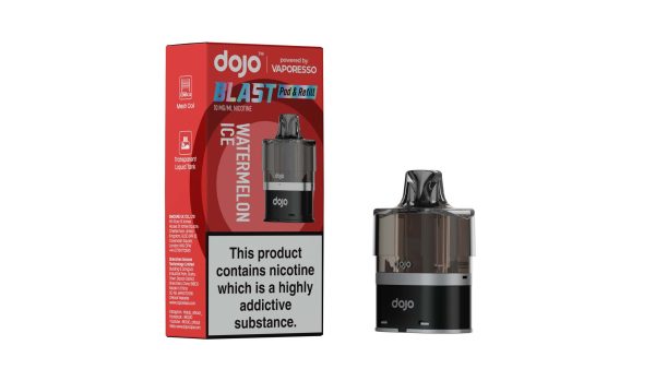 DOJO BLAST 6000 Pod & Refill (Powered by Vaporesso) [Watermelon Ice 10mg]