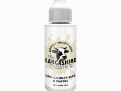 The Lancashire Creamery - 100ml - Vanilla Milkshake & Wafers