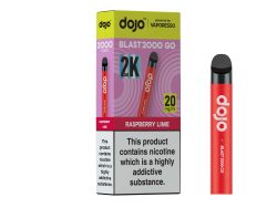 DOJO BLAST 2000 Go Kit (Powered by Vaporesso) [Raspberry Lime 20mg]