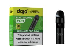 DOJO BLAST 2000 Go Pod & Refill (Powered by Vaporesso) - Kiwi Passion Fruit Guava [20mg]