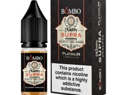 Bombo Platinum Tobaccos - Nic Salt - Nutty Supra Reserve[20MG]