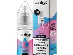 Bar Drop Salts - Nic Salt - Blue Razz Gummy [5MG]