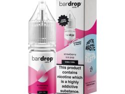 Bar Drop Salts - Nic Salt - Strawberry Ice Pop [10MG]