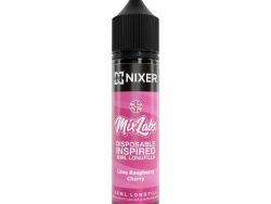 Nixer X Mix Labs - 30ml - Lime Cherry Raspberry - Longfill