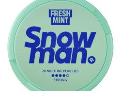 Snowman Nicotine Pouch [Fresh Mint 12mg]