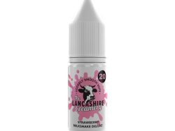 The Lancashire Creamery - Nic Salt - Strawberry Milkshake Deluxe [5MG]