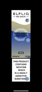 Elf Bar ELFLIQ - Nic Salt [Blue Razz Lemonade 20mg]