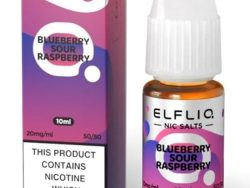 Elf Bar ELFLIQ - Nic Salt [Blueberry Sour Raspberry 20mg]