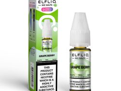 Elf Bar ELFLIQ [Nic Salt [Grape Berry 05mg]