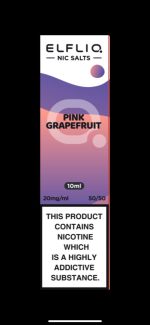 Elf Bar ELFLIQ - Nic Salt [Pink Grapefruit 10mg]