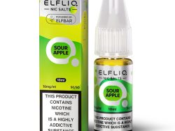 Elf Bar ELFLIQ - Nic Salt [Sour Apple 10mg]