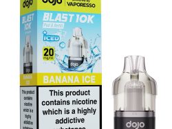 DOJO BLAST 10K Pod & Refill (Powered by Vaporesso) [Banana Ice 20mg]