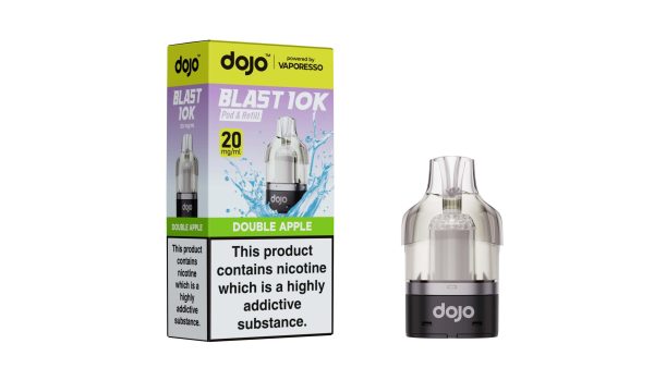 DOJO BLAST 10K Pod & Refill (Powered by Vaporesso) [Double Apple 20mg]