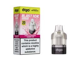 DOJO BLAST 10K Pod & Refill (Powered by Vaporesso) [Straw Raspberry Cherry Ice 20mg]