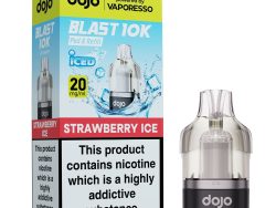 DOJO BLAST 10K Pod & Refill (Powered by Vaporesso) [Strawberry Ice 20mg]