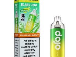 DOJO BLAST 10K Kit (Powered by Vaporesso) [Sour Peach Gummy 20mg]
