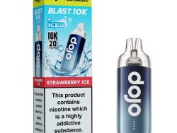DOJO BLAST 10K Kit (Powered by Vaporesso) [Strawberry Ice 20mg]