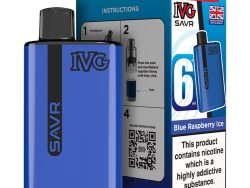 IVG Savr Pod Kit [Blue Raspberry Ice 20mg]