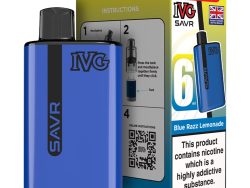 IVG Savr Pod Kit [Blue Razz Lemonade 20mg]