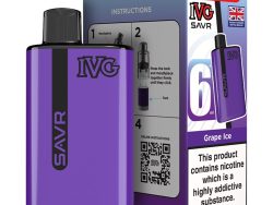 IVG Savr Pod Kit [Grape Ice 20mg]