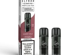 Elf Bar 600 Pre Filled Pod - 2 Pack [Cherry Cola 20mg]
