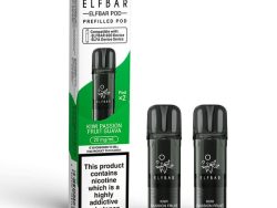 Elf Bar 600 Pre Filled Pod - 2 Pack [Kiwi Passionfruit Guava 20mg]