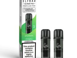 Elf Bar 600 Pre Filled Pod - 2 Pack [Spearmint 20mg]