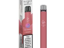 Elf Bar 600 Pre Filled Pod Kit [Pink Lemonade 20mg]